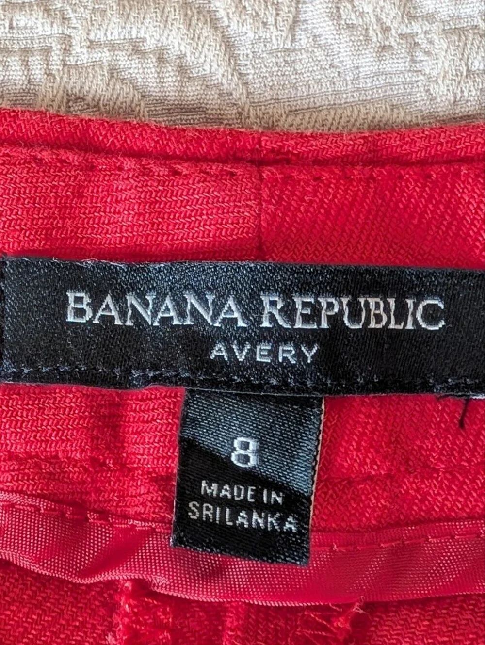Banana Republic streamlined chinos